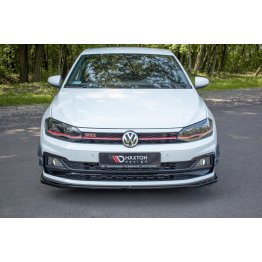 Рассекатели воздуха переднего бампера на Volkswagen Polo VI GTI